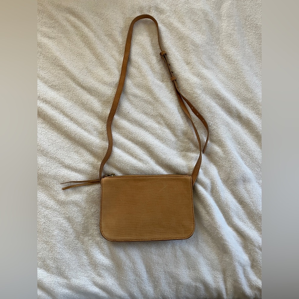 Brand New Madewell Lizard Leather Crossbody